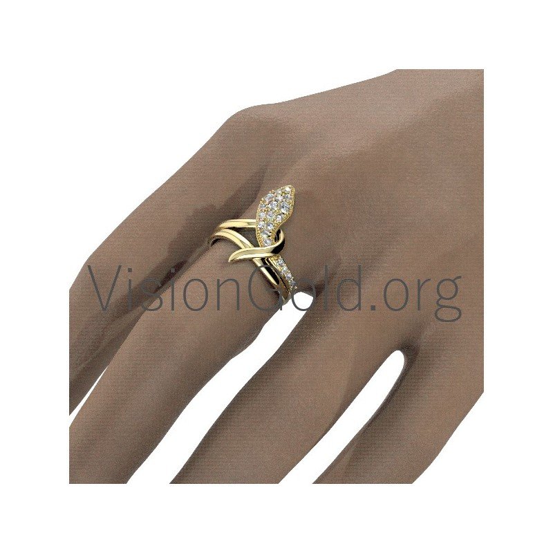 Anillo Mujer Serpiente Oro 0642