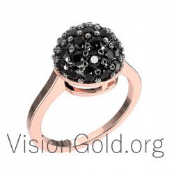 Impresionante anillo de mujer en 18 o 14 quilates 0643