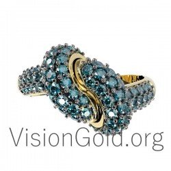 Instyle Damenring mit Diamanten 0644