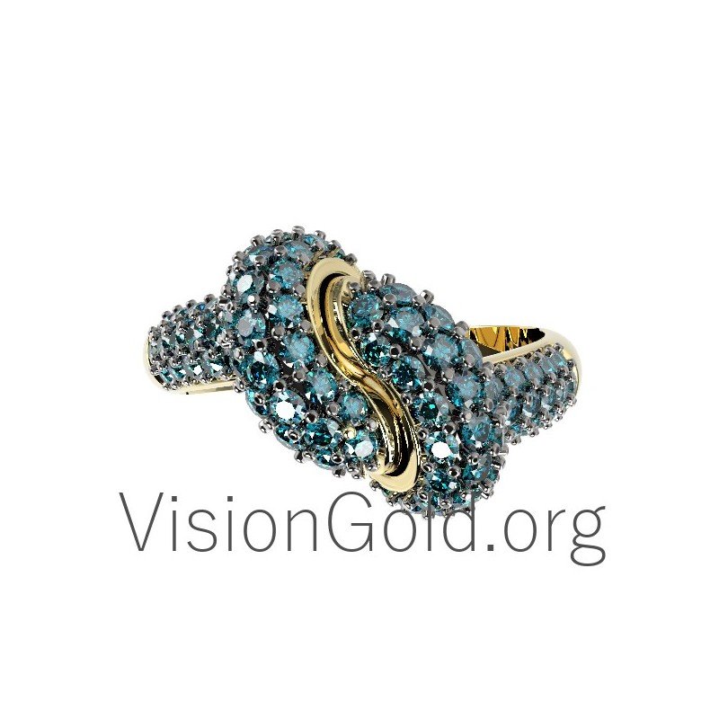 Instyle Damenring mit Diamanten 0644