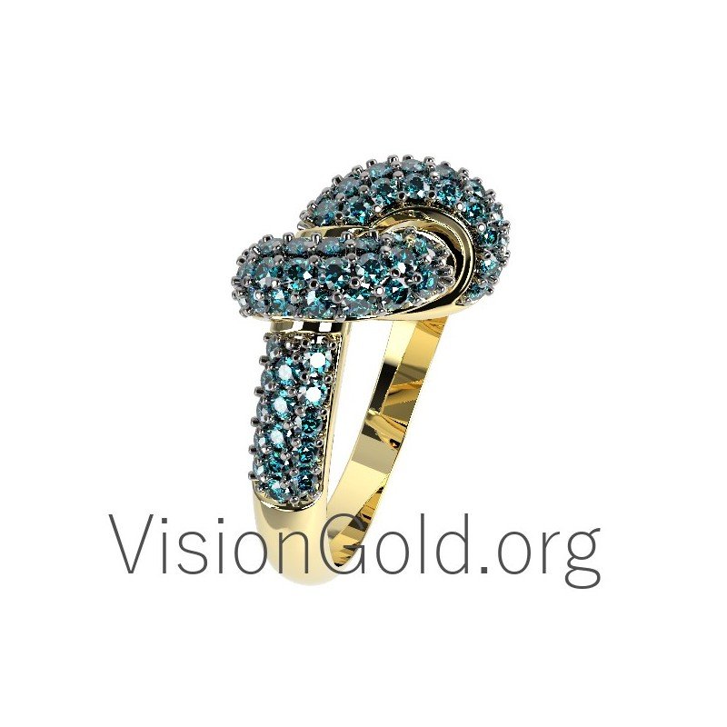Instyle Damenring mit Diamanten 0644