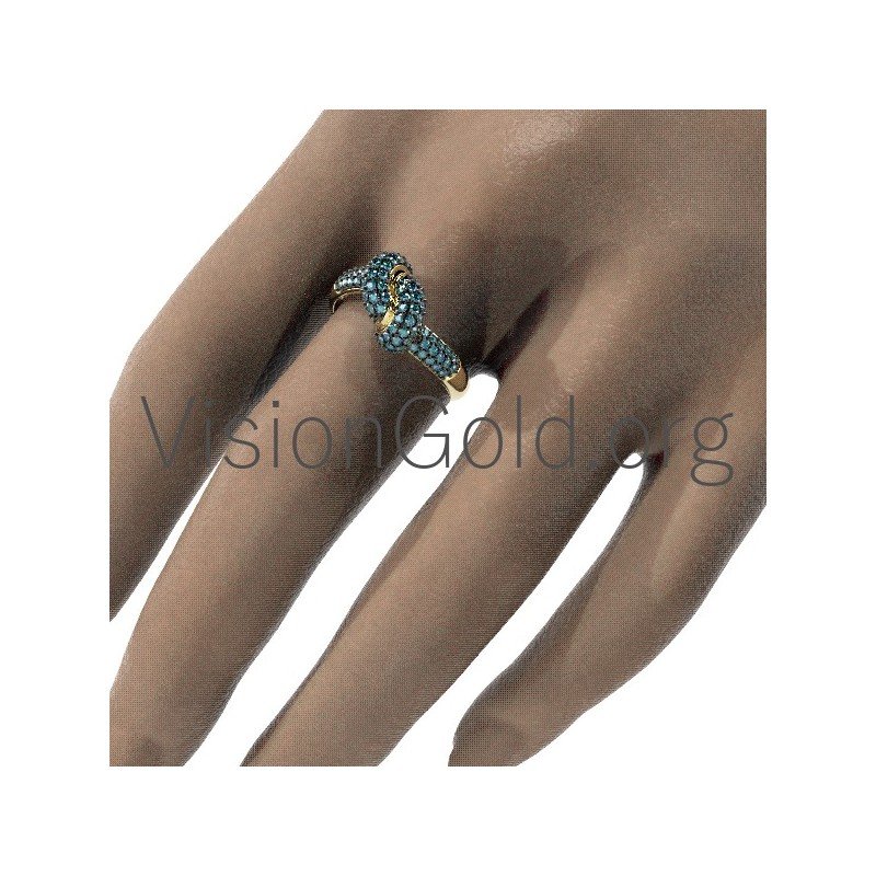 Instyle Damenring mit Diamanten 0644