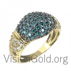 Женское золотое кольцо 0648