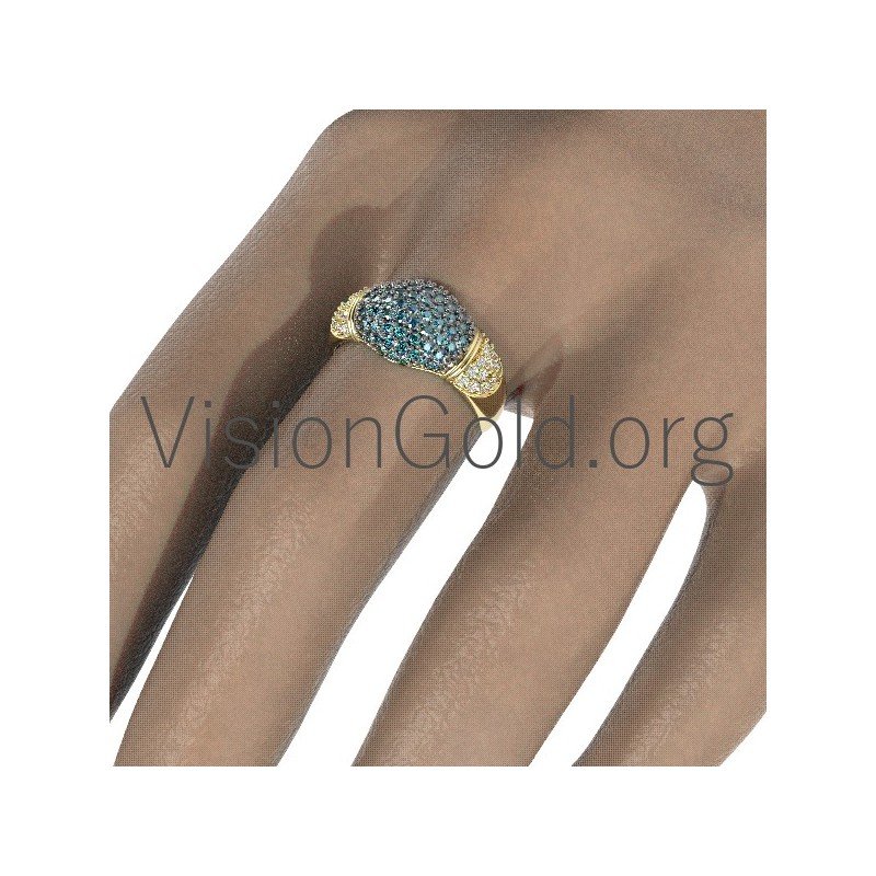 Anillo de oro para mujer 0648