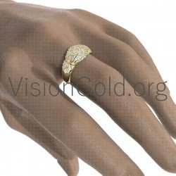 Γυναικειο Χρυσο Δαχτυλιδι 0648