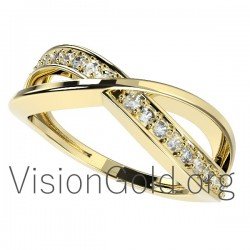 Classic Engagement Ring For the Timeless Bride 0649
