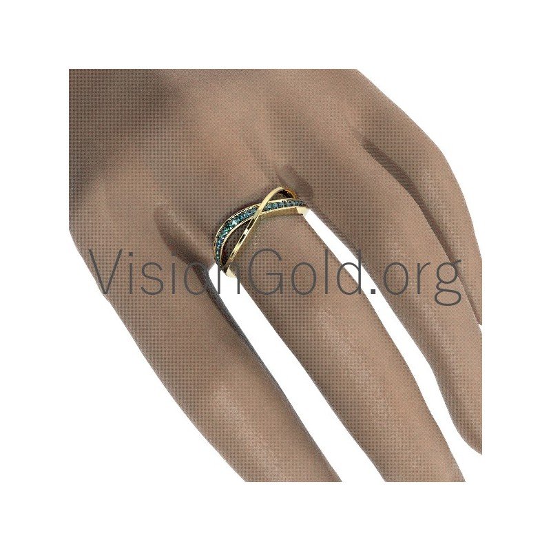 Δαχτυλιδι Γυναικειο Με Διαμαντια 0649