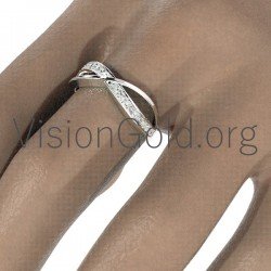 Anillo de mujer con diamantes 0649