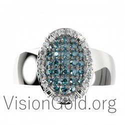Damenring mit Diamanten 0650