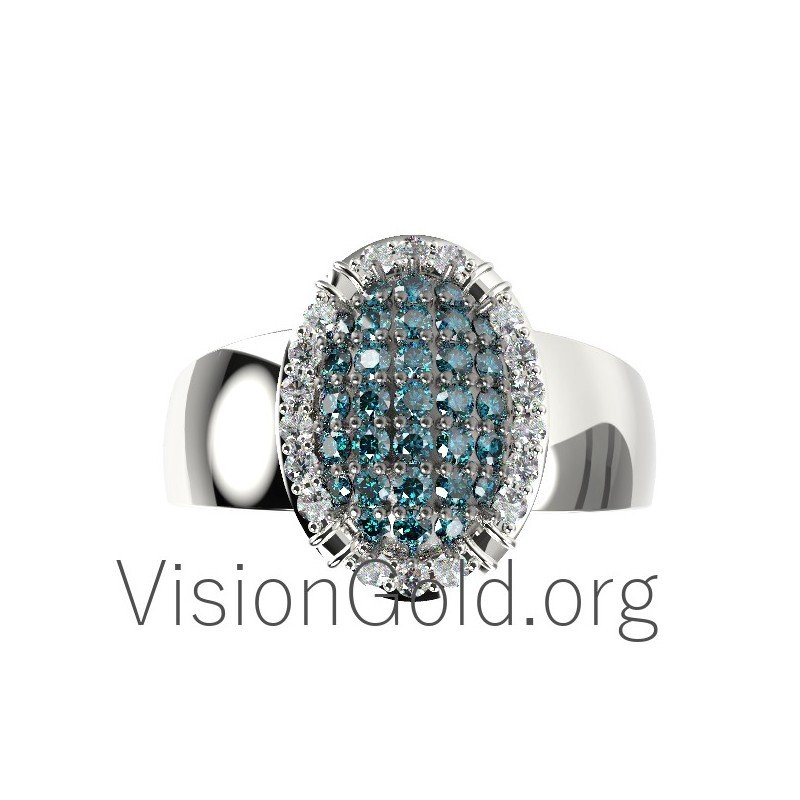 Damenring mit Diamanten 0650
