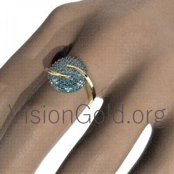 Anillo De Oro En 18 O 14 Quilates 0651