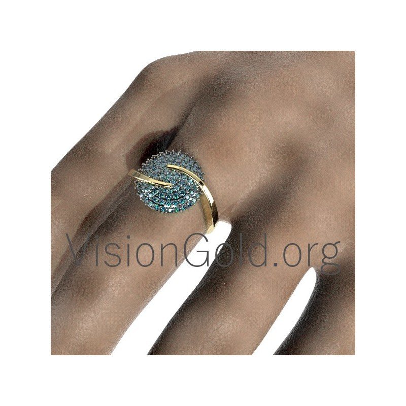 Anillo De Oro En 18 O 14 Quilates 0651