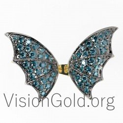 Fashion Δαχτυλιδι 18 Καρατιων Με Διαμαντια 0652