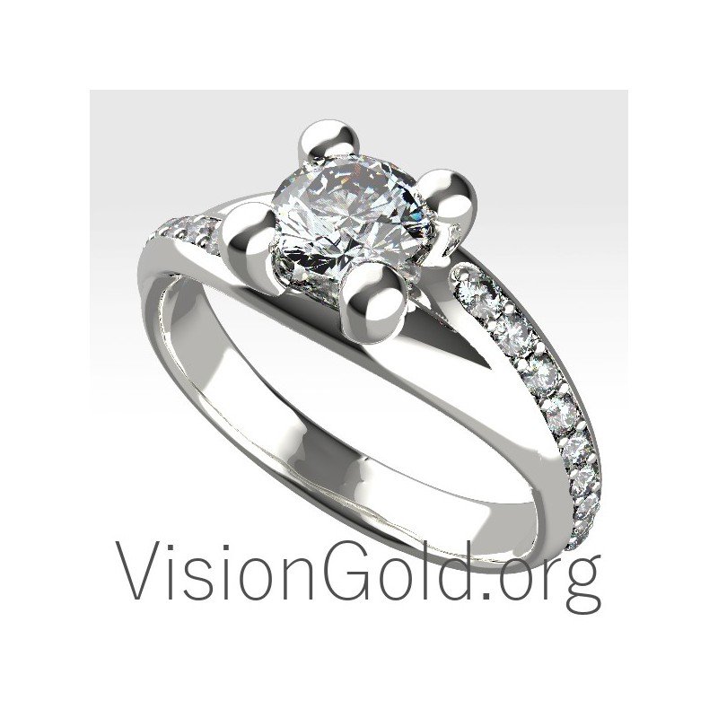 Mono Ring - Mono Ring mit Diamant 0030