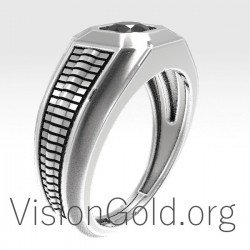 Personalized Men's Rings 0142