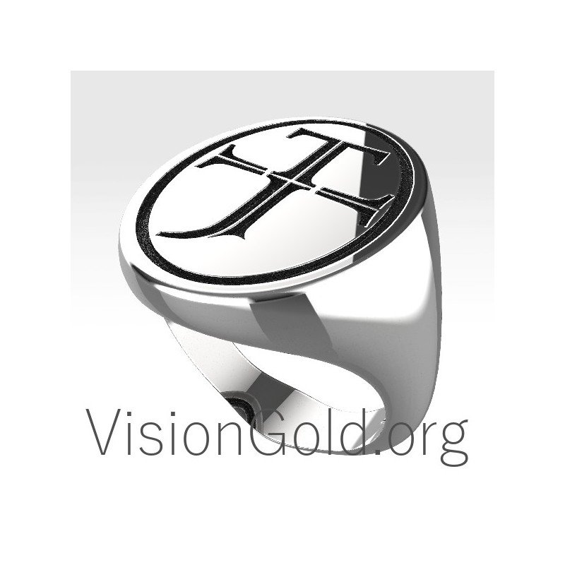 Mens Chevalier Ring 0145