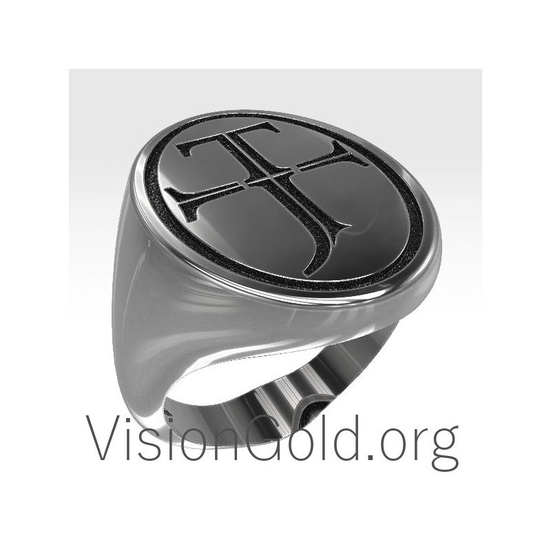 Mens Chevalier Ring 0145