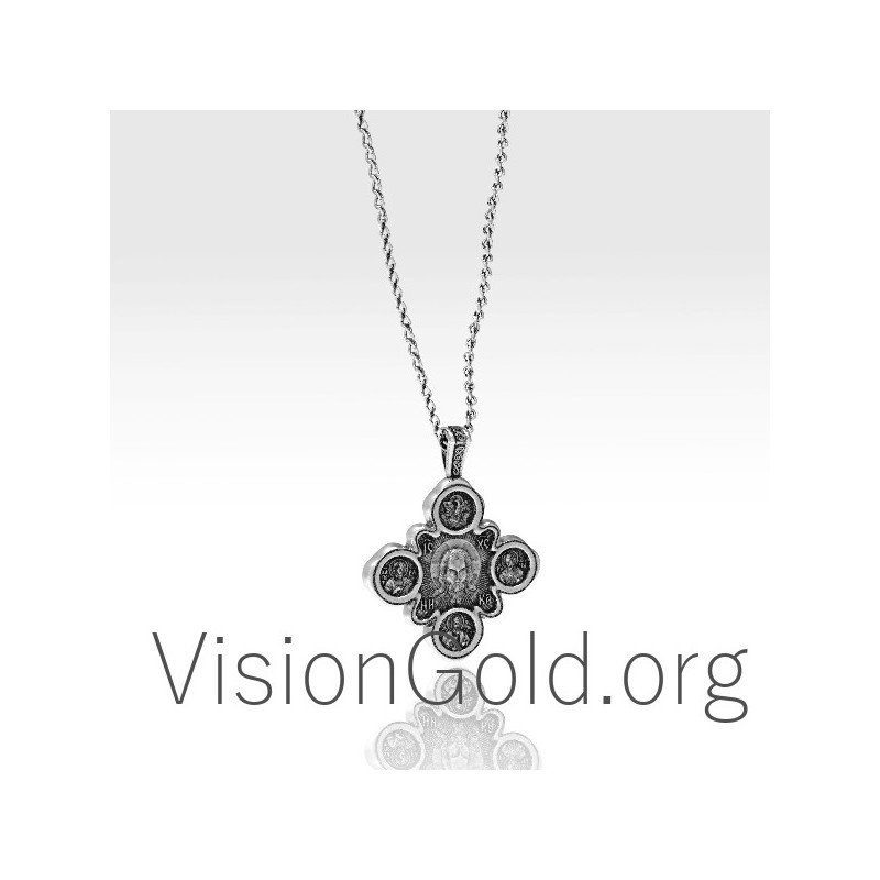 Cross Necklaces for Men|Mens Cross Pendants 0024