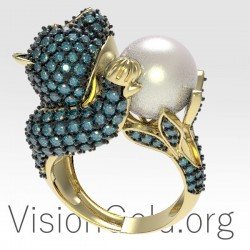 Δαχτυλιδι Χρυσο 14Κ Με Μαργαριταρι 0661