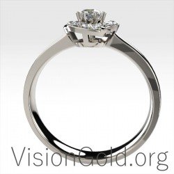 Beautiful Solitaire Engagement Ring Design 0033