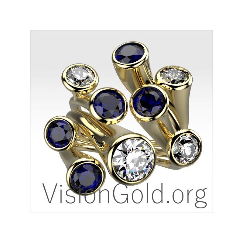 Gold Ring Designs for Women Online 0678