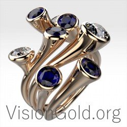 Γυναικειο Δαχτυλιδι Ανεμωνη 0678