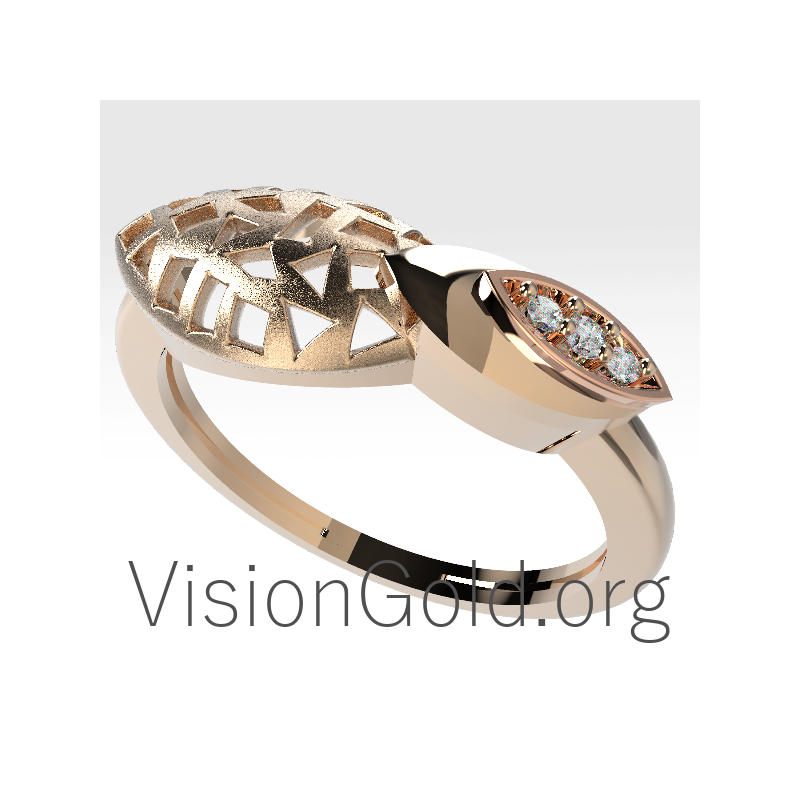Anillo artístico de mujer-Anillos de mujer
