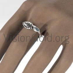 Anillo artístico de mujer-Anillos de mujer