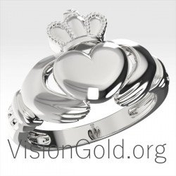 Anillo corazón|Anillos corazón plata 0679