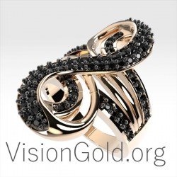 Δαχτυλιδι Με Ζιργκον Πετρες 0682