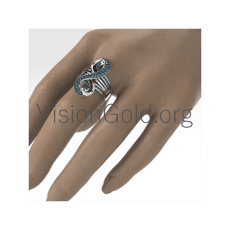 Zircon Fine Gemstone Ring 0682