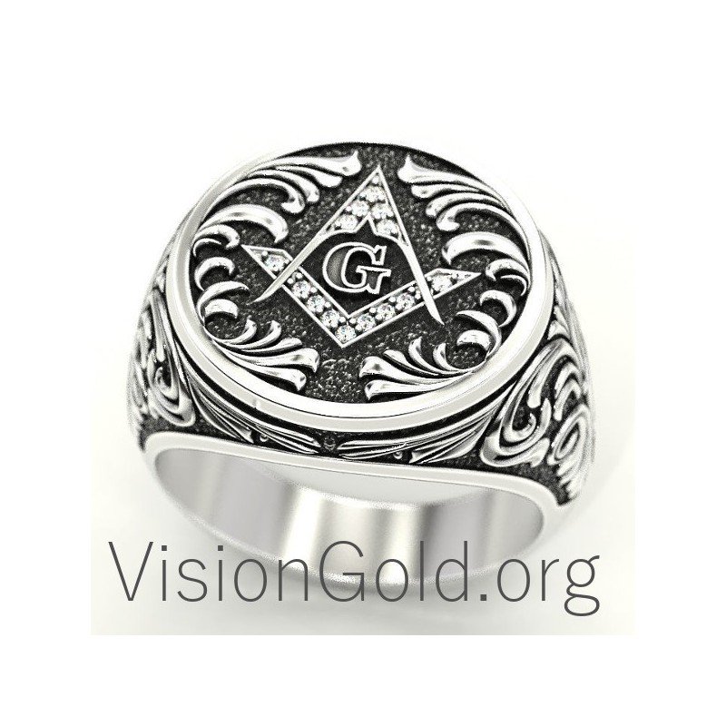 Anillo Masónico Hombre 0155