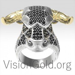 The Minotaur And Knossos Men's Ring 0160