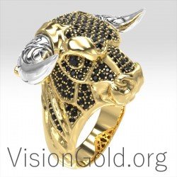 The Minotaur And Knossos Men's Ring 0160