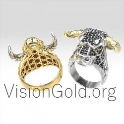 Δαχτυλιδι Μινωικος Μινωταυρος 0160