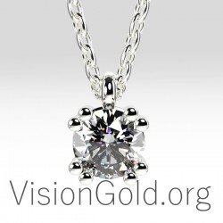 Κολιε Με Διαμαντια 0001