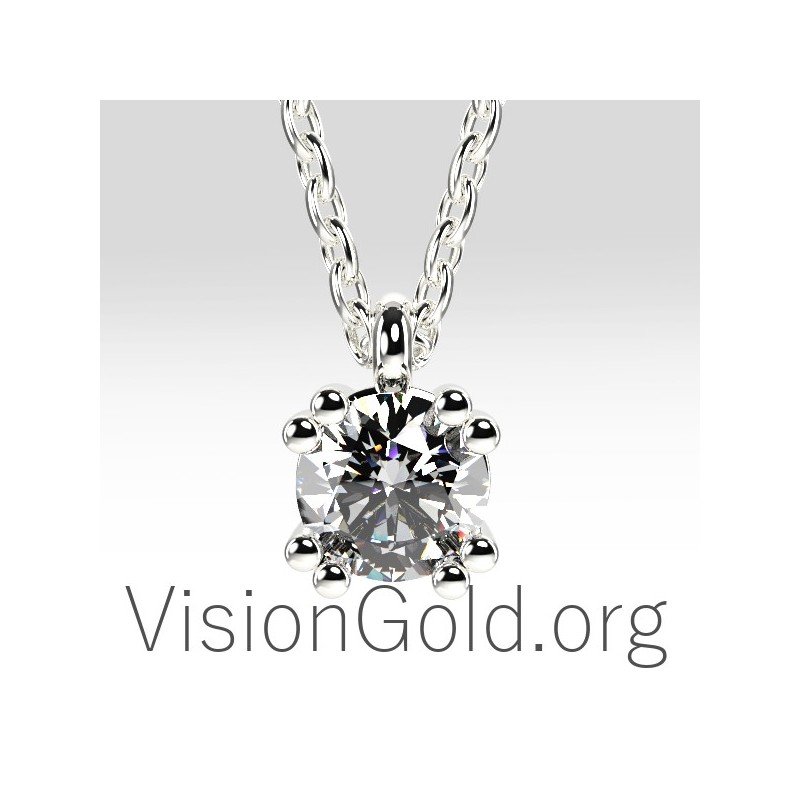 Κολιε Με Διαμαντια 0001