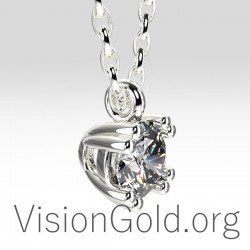 Κολιε Με Διαμαντια 0001