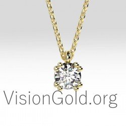 Κολιε Με Διαμαντια 0001