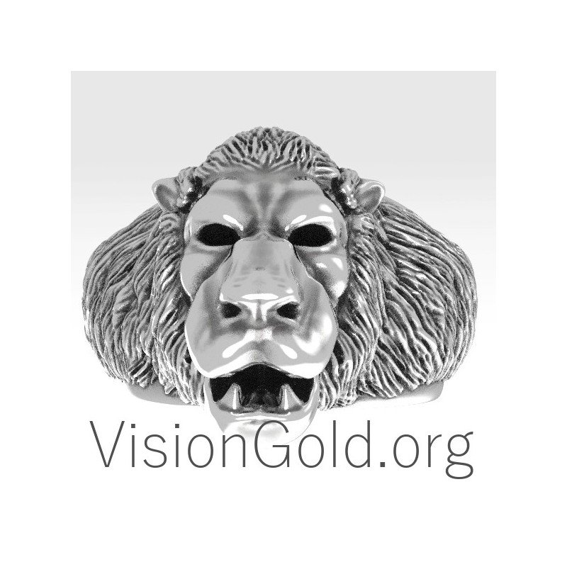 Ανδρικο Δαχτυλιδι Λεων-Δαχτυλιδια Ανδρικα 0167