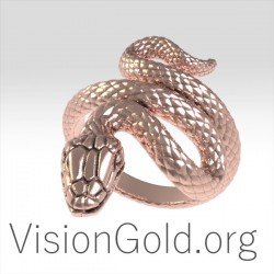 Cute Fashion Snake  Lady Ring Fashion Design 0691