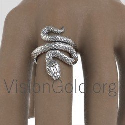 Anillo especial de serpiente para mujer lindo 0691