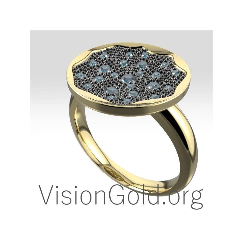 Γυναικειο Δαχτυλιδι Ηφαιστειο Καλντέρα 0696