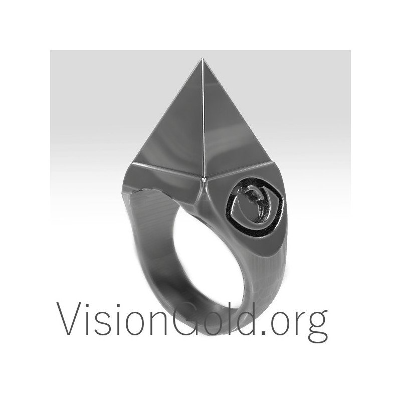 Unisex-Ring Geheime Pyramide 0176