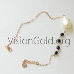 Dainty Gift For Her, Pearl Bracelet - Simple Everyday Bracelet