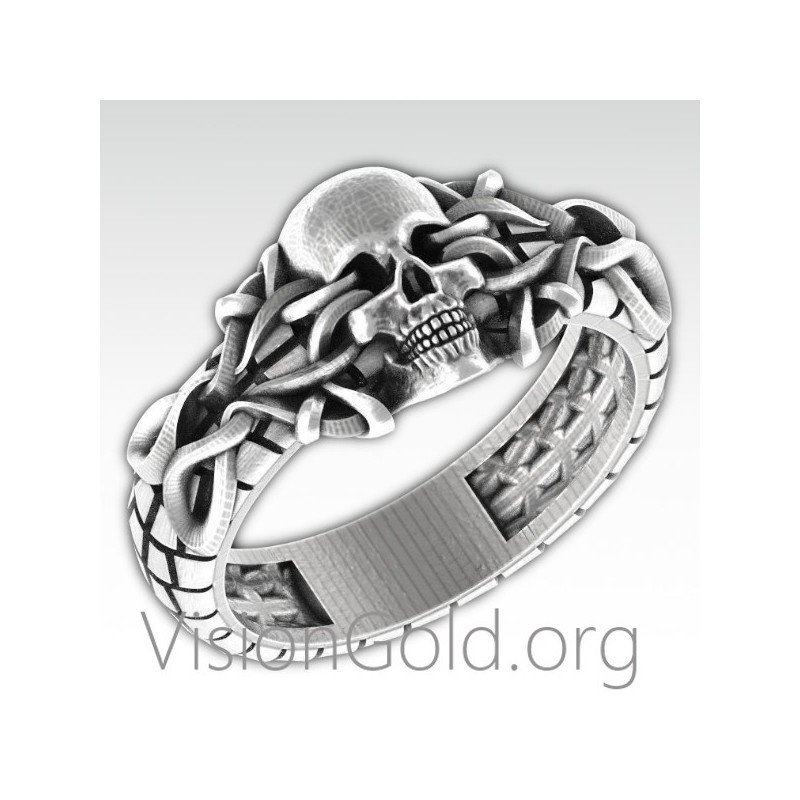 Mens Skull Rings-Mens Skull Rings Uk-Mens Skull Rings Etsy-Mens