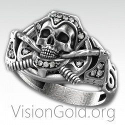 Skull Men Rings,Skull Mens Rings Uk,Skull Men'S Jewelry,Mens Skull Rings Silver,Mens Skull Rings Amazon 0247