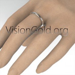 Κλασικες Βερες Γαμου 2 Mm Σε Λευκοχρυσο Κιτρινο Χρυσο Η Ροζ