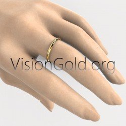 Anillos de boda anatómicos clásicos Ancho 2 mm-Anillos de boda y compromiso 0031