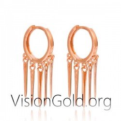 Fashion Γυναικεια Σκουλαρικια-Σκουλαρικια Κρικοι-Γυναικεια Σκουλαρικια 0134